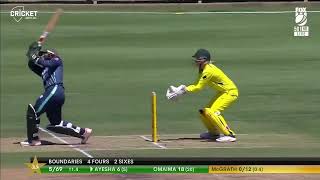 83M Long Six By Stani Women Cricketer Ayesha Naseem Against Australia
