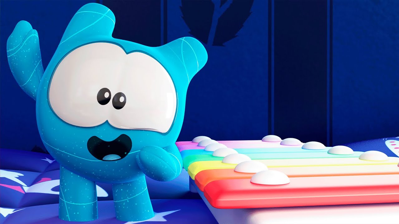 Playing a Lullaby 🎵💤| BooMons colorful cartoons