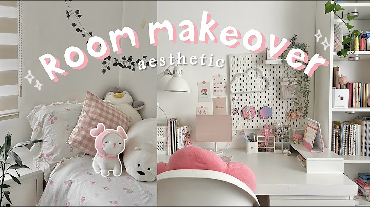 جولة في غرفتي 🌷 ☆ غيرت غرفتي للستايل الكوري || room makeover aesthetic ☆ Korean style inspired