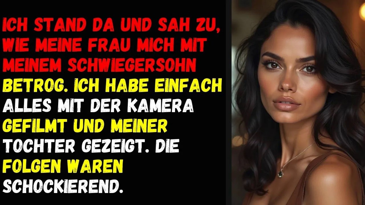 🦋Ich stand da und sah zu, wie meine Frau mich mit meinem Schwiegersohn betrog🦋