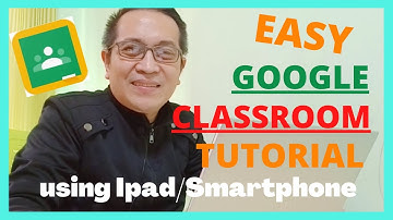How to Create Google Classroom using your iPad and Smartphone in An Easy Way | Reds Journey TV