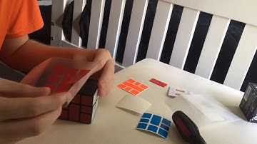 Timelapse Restickering the X-Man Volt Sq-1!