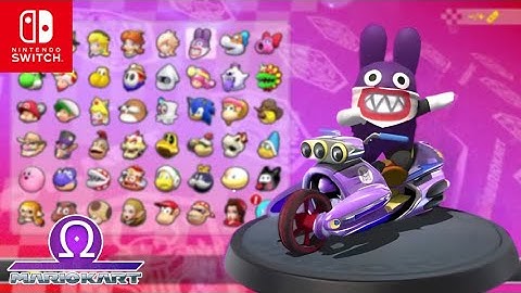 Mario Kart 8 Deluxe Omega New Character Nabbit