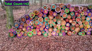 Counting wooden logs in realtime. combining  Opencv and YOLO to count logs with high accuracy.