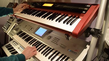 Korg Karma demo song 18.2.2018 Ambient Groove with Korg Trinity Plus