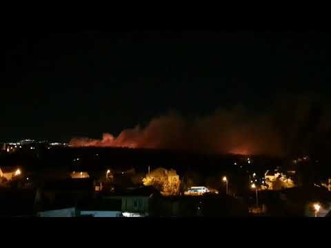 Пожар в Геленджике