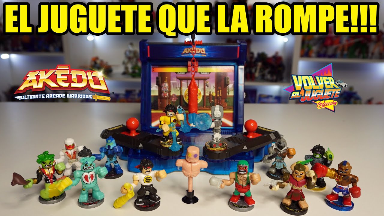 AKEDO ULTIMATE ARCADE WARRIORS /🤩EL JUGUETE DEL MOMENTO🤩