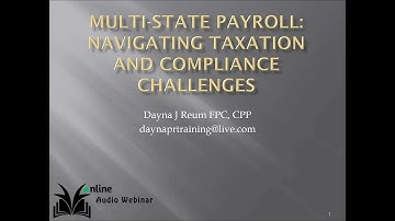Multi State Payroll Compliance for 2025