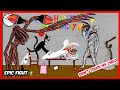 🔥Siren Head vs SCP 096, Cartoon Cat, Bridge Worm, Baby Granny Birthday Party | Drawing Cartoon 2