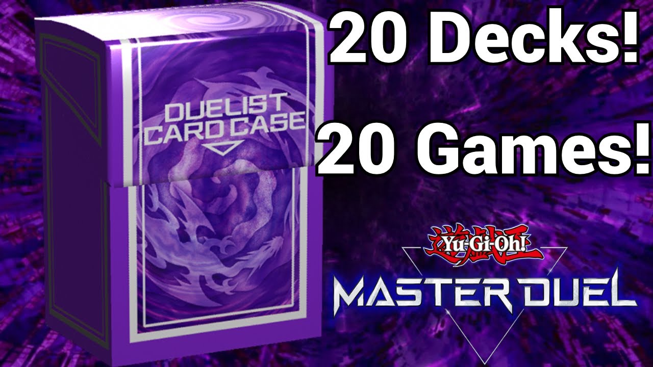 20 Different Decks 20 Games How Many Wins Can I Get Check 