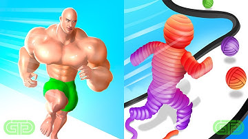 Muscle Rush Vs Rope-Man Run Android iOS Mobile Gameplay Walkthrough 27118