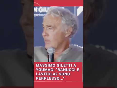 Video Massimo Giletti a YouMag: Ranucci e Lavitola? Sono perplesso...