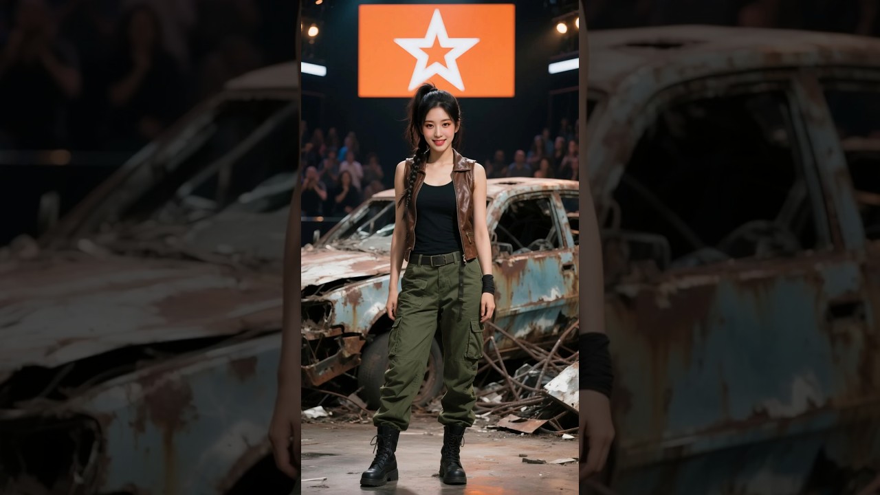 With a survivor's heart, she awoke the soul of the scrapyard...and what happens next is breathtaking