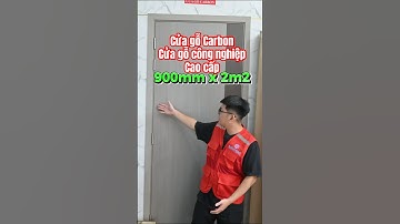 ✅ Giới thiệu cửa carbon, cửa gỗ Carbon, cửa gỗ công nghiệp phủ melamine, cửa gỗ mdf carbon phòng ngủ