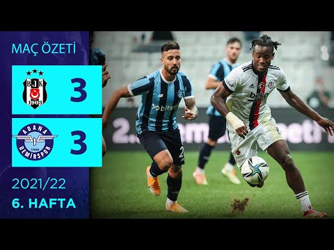 ÖZET: Beşiktaş 3-3 Adana Demirspor | 6. Hafta - 2021/22