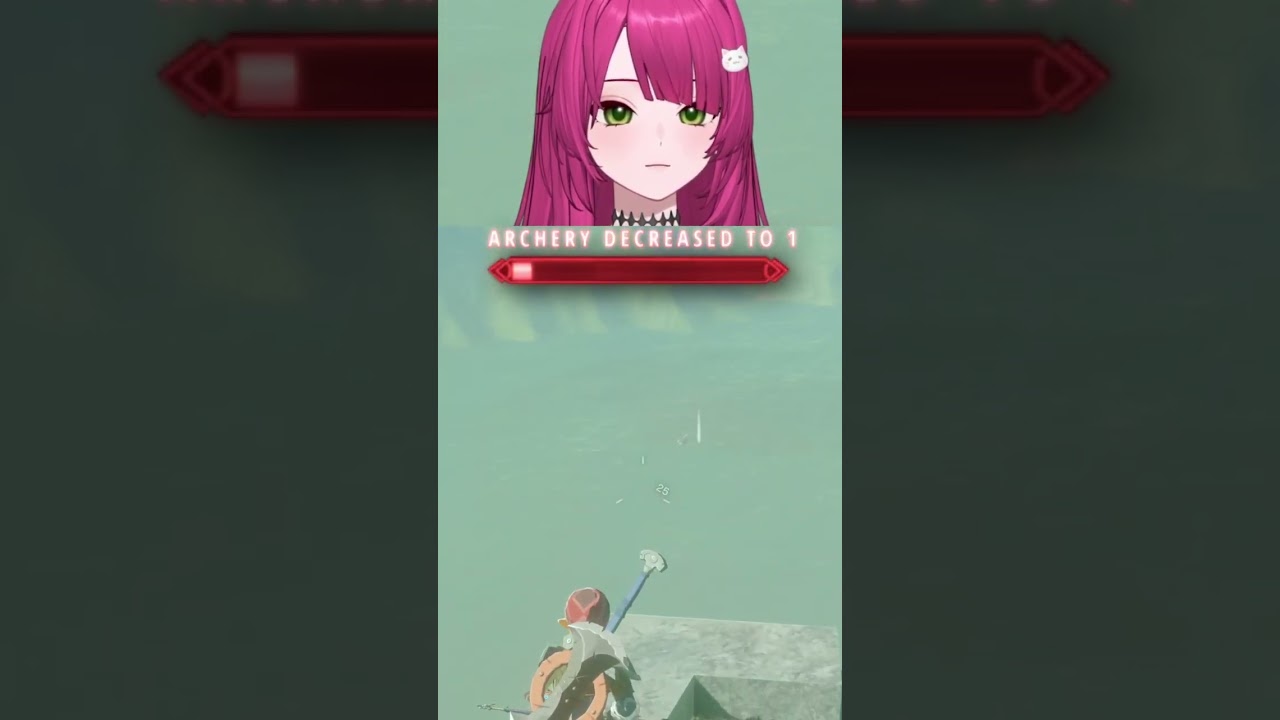 What is wrong with her? #Botw #Zelda #anime #animegirl #vtuber