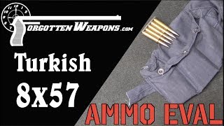 Ammunition Evaluation: 1941 Turkish 8mm Mauser