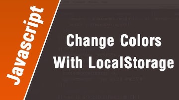 Javascript Arabic Tutorials - Change Website Colors & Save With Local Storage