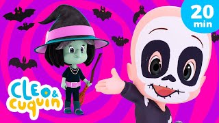 Halloween with Cleo and Cuquin 🎃🍬 All Spooky Season episodes | Telerin Family
