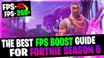 How To Fix STUTTERS, FPS Drops & Input Delay in Fortnite! (BEST SETTINGS GUIDE & NEW WORKING METHOD)