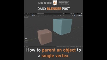 Vertex Parent in Blender