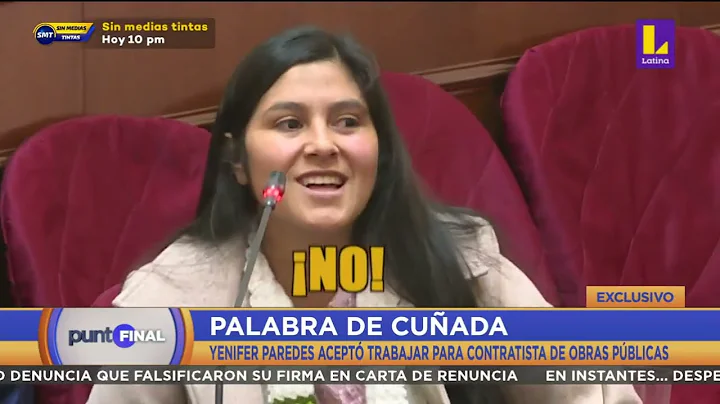 #PuntoFinal Qu no respondi Yenifer Paredes?
