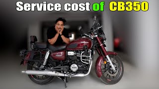 Service coat of HONDA cb350 🤯 😡| Watch this before you buy Honda cb350🫵