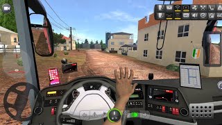 バスシミュレーター：アルティメット | オフロードドライブ 🏕️❌🏁 Zuuks | モバイルゲームプレイ | 悪魔とドライブ 😈 screenshot 1