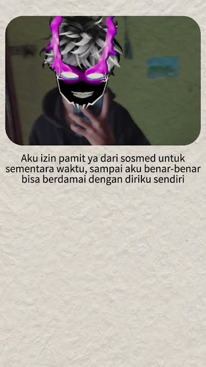 Gw izin pamit kawan hari terakhir karna ada ujian good bay