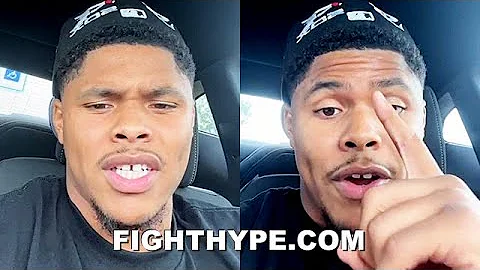 SHAKUR STEVENSON GOES OFF ON REPORTER; CHECKS "BUL...
