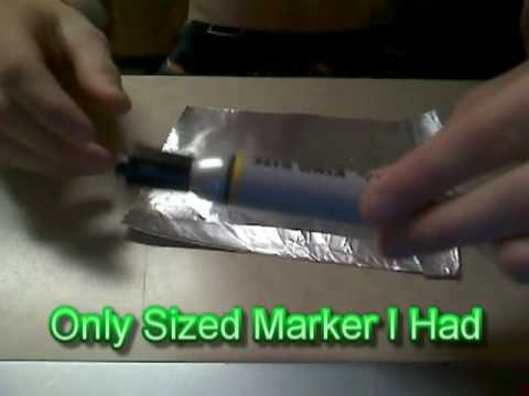 how to make a homemade pipe foil