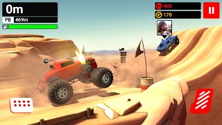 MMX Hill Dash Drag Racing #2 - Monster Car Hill Climb Android Gameplay HD screenshot 4