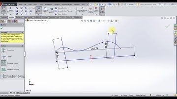 TRIM AND EXTEND ENTITIES IN SOLIDWORKS || SOLIDWORKS SKETCHING TUTORIALS