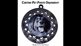 Famous Custom Pet Photo Ornament-Dog Example #customgift #petgift #petphotogift #dogsrule Wealth
