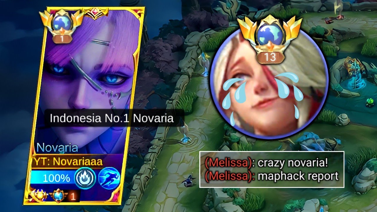 NOVARIA BUILD EASY COUNTER HERO MELISSA SOLO RANKED | NOVARIA USER MUST TRY THIS BUILD & EMBLEM 2023