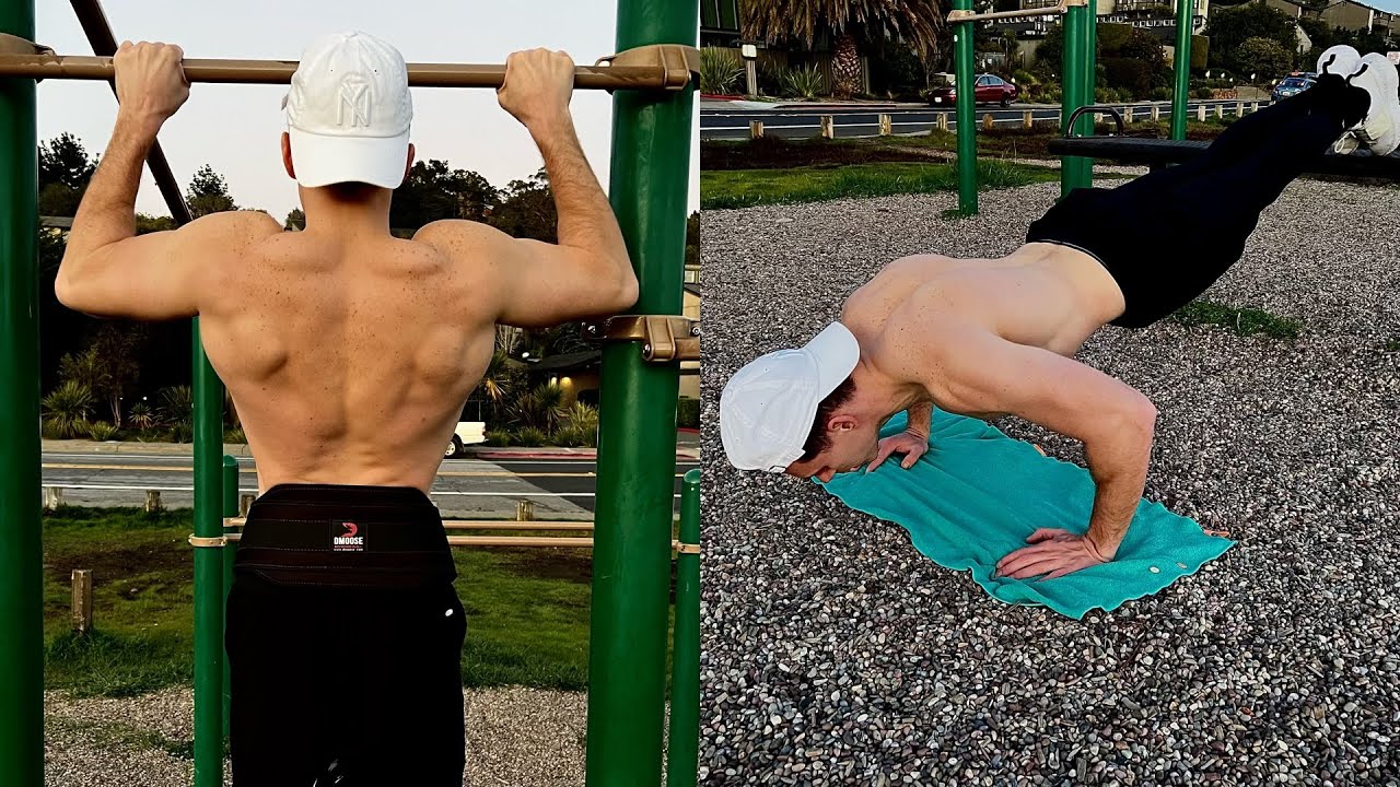 10 PULL-UP & 10 PUSH-UP VARIATIONS - CALISTHENICS AT THE PARK