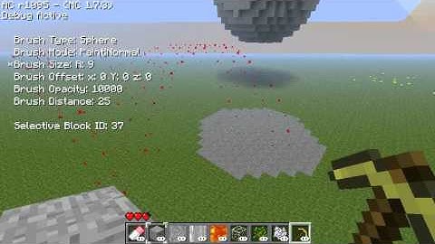 AdventureCraft - Sculpt Tool v2 Useage