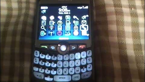 How To Unlock A BlackBerry 8320