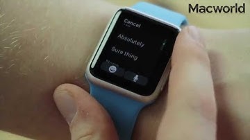 How to send messages on Apple Watch