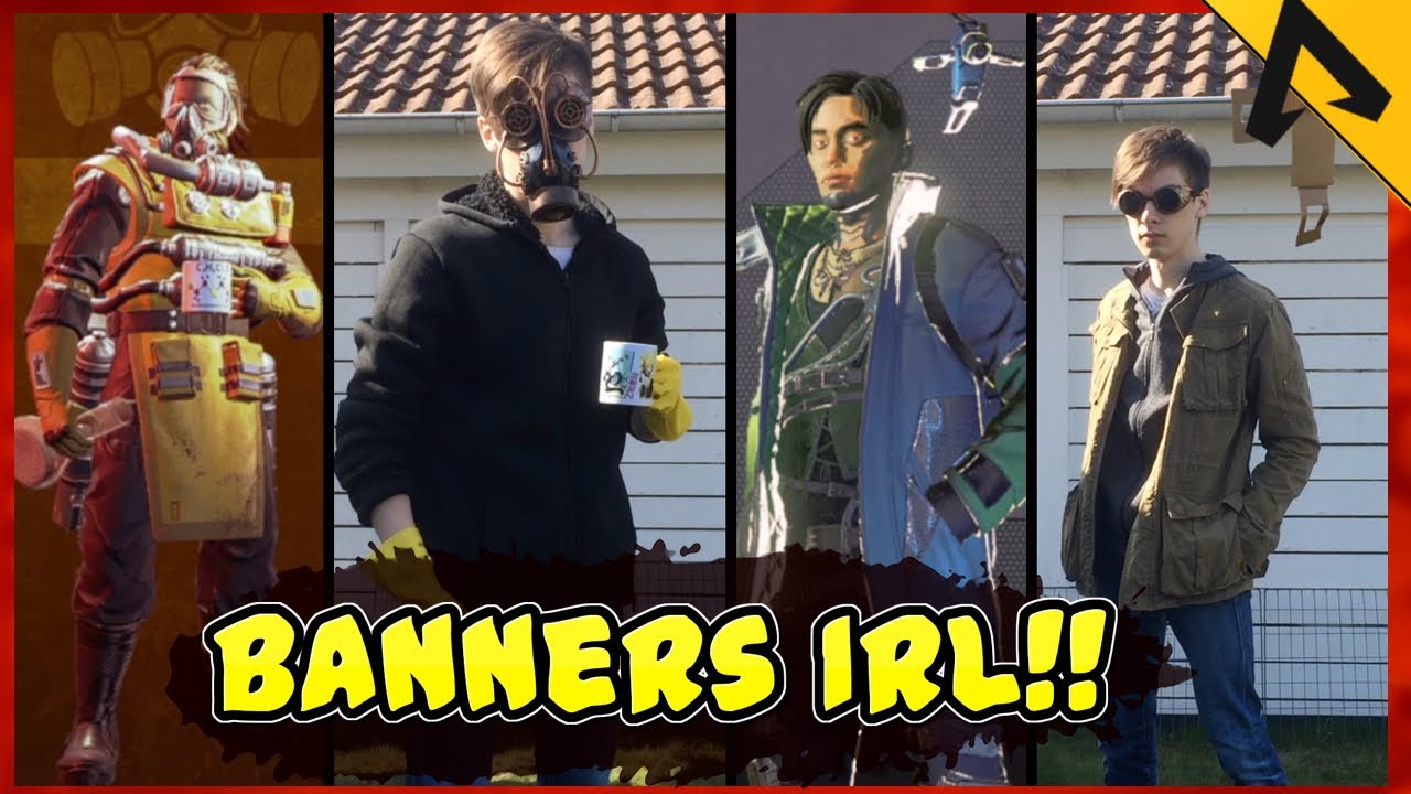 Apex Legends Banner Poses Irl Mirage Wraith 2 Youtube