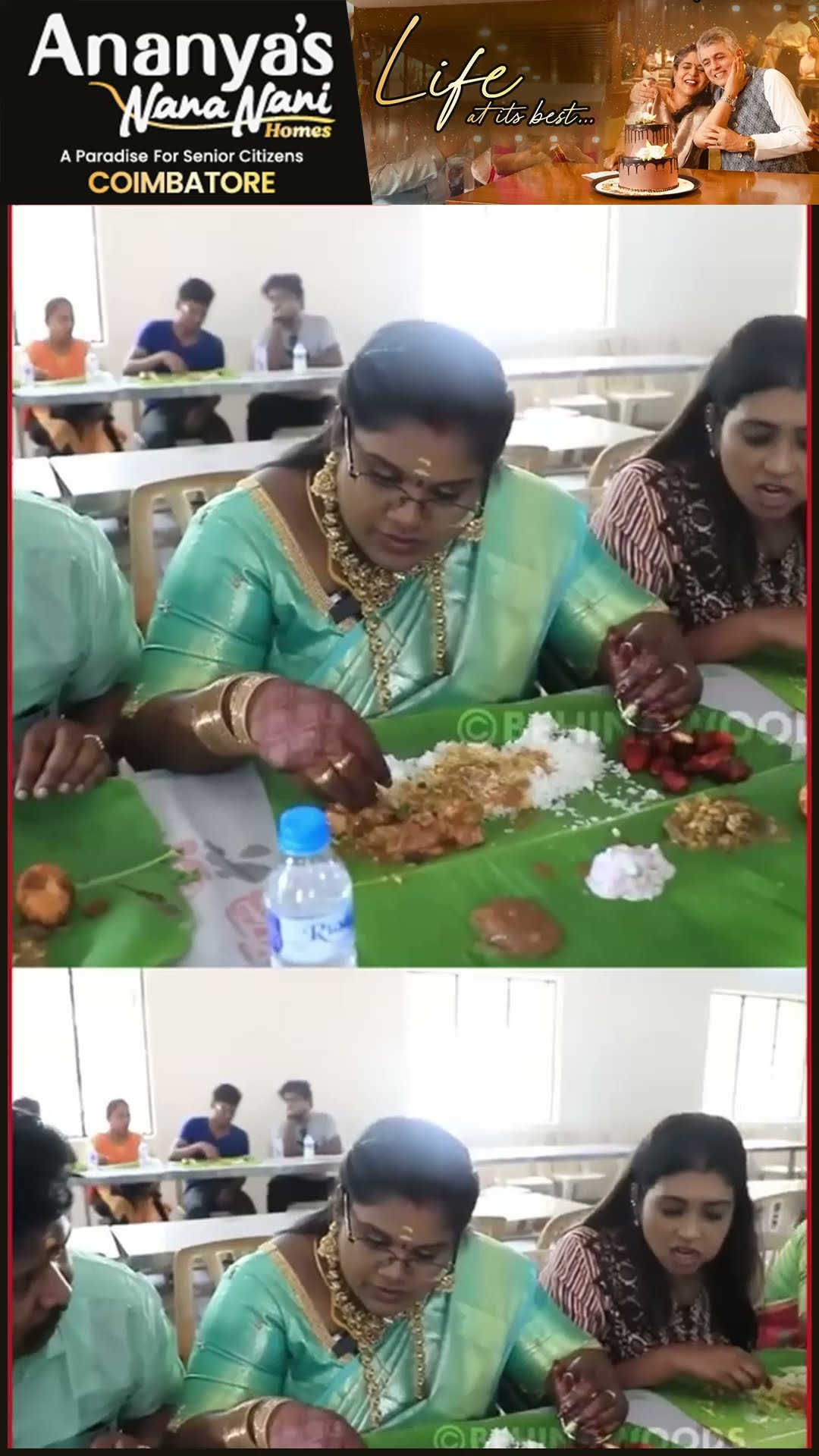 'கொழுப்பு வேணாம் மா, கறி மட்டும் சாப்பிடுறேன்..' ? Indraja Cute