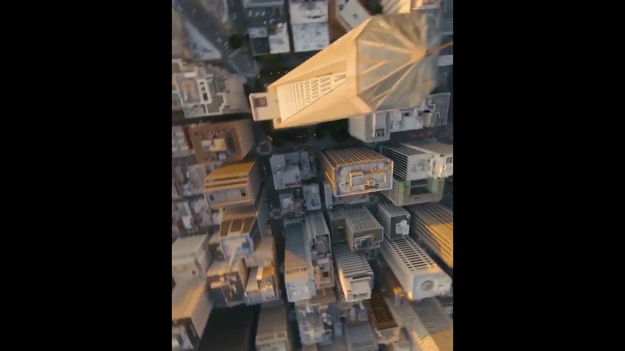 Explore the Transamerica Pyramid with an FPV drone 