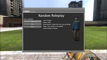 GMod Roleplay Gamemode