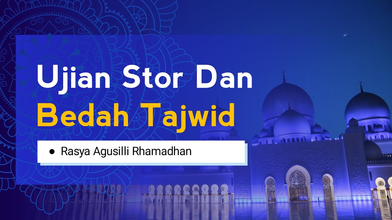 Hafalan Tajwid Rasya A. R. - YouTube