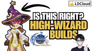 Ragnarok Origin Classic High Wizard Builds | Meteor Storm vs Gravitational Field