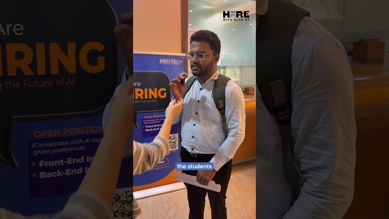 Team Arcitech conducted 30+ AI Avatar interviews in a single day using Haire.ai  #hiring #candidate