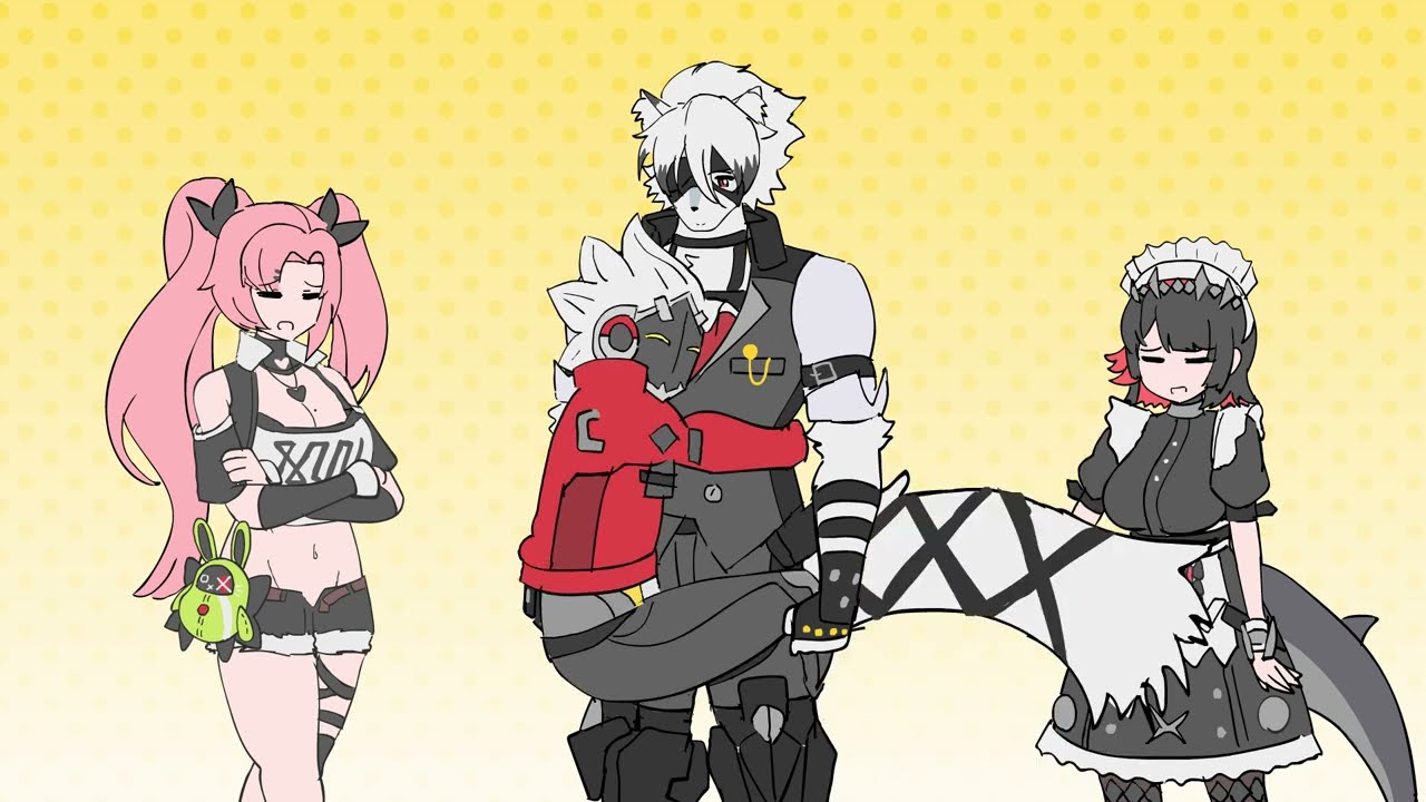 Lycaon likes hugs | A Zenless Zone Zero animation