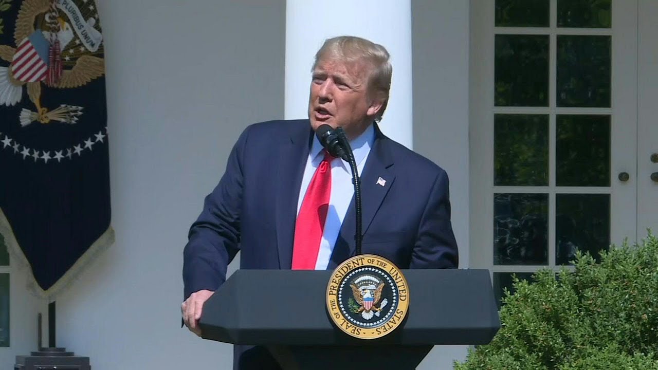 US President Donald Trump comments on deadly California shooting | AFP