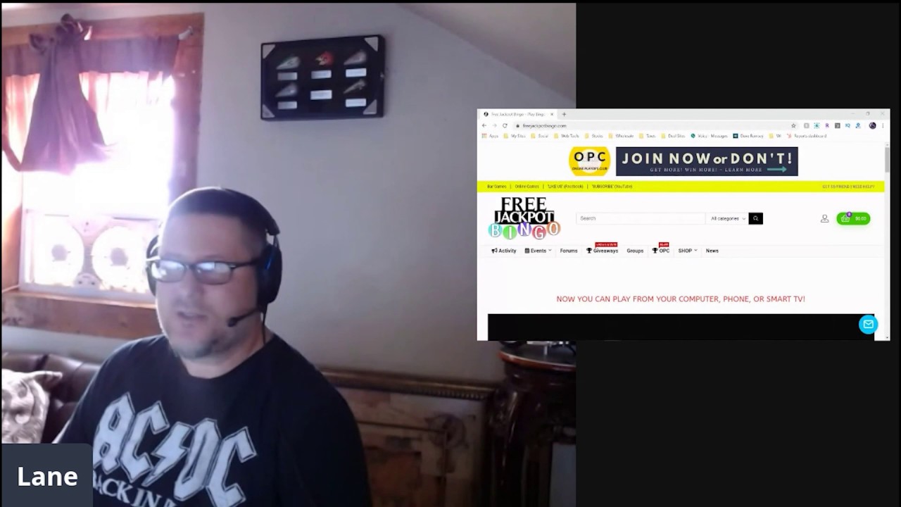 Login and Connect Your Facebook, Google Account on Free Jackpot Bingo