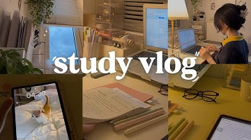 STUDY VLOG | 4:30 am productive mornings, studying, walking, coffee, taking notes₊˚✧ ﾟ.